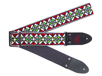 Elara Straps [エララストラップ] Stained Glass Red(Black) Ultrasuede - Ksound ONLINE  SHOP